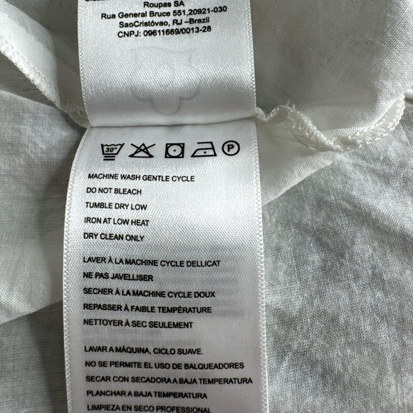 FARM RIO Sweet Bloom Bouquet Off-White Mini Dress, Size M. - Picture 7 of 10